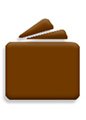 Brown wallets